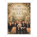 Welcome to Our Sukkah Mural – Personalized Family Sukkot Wall Banner
